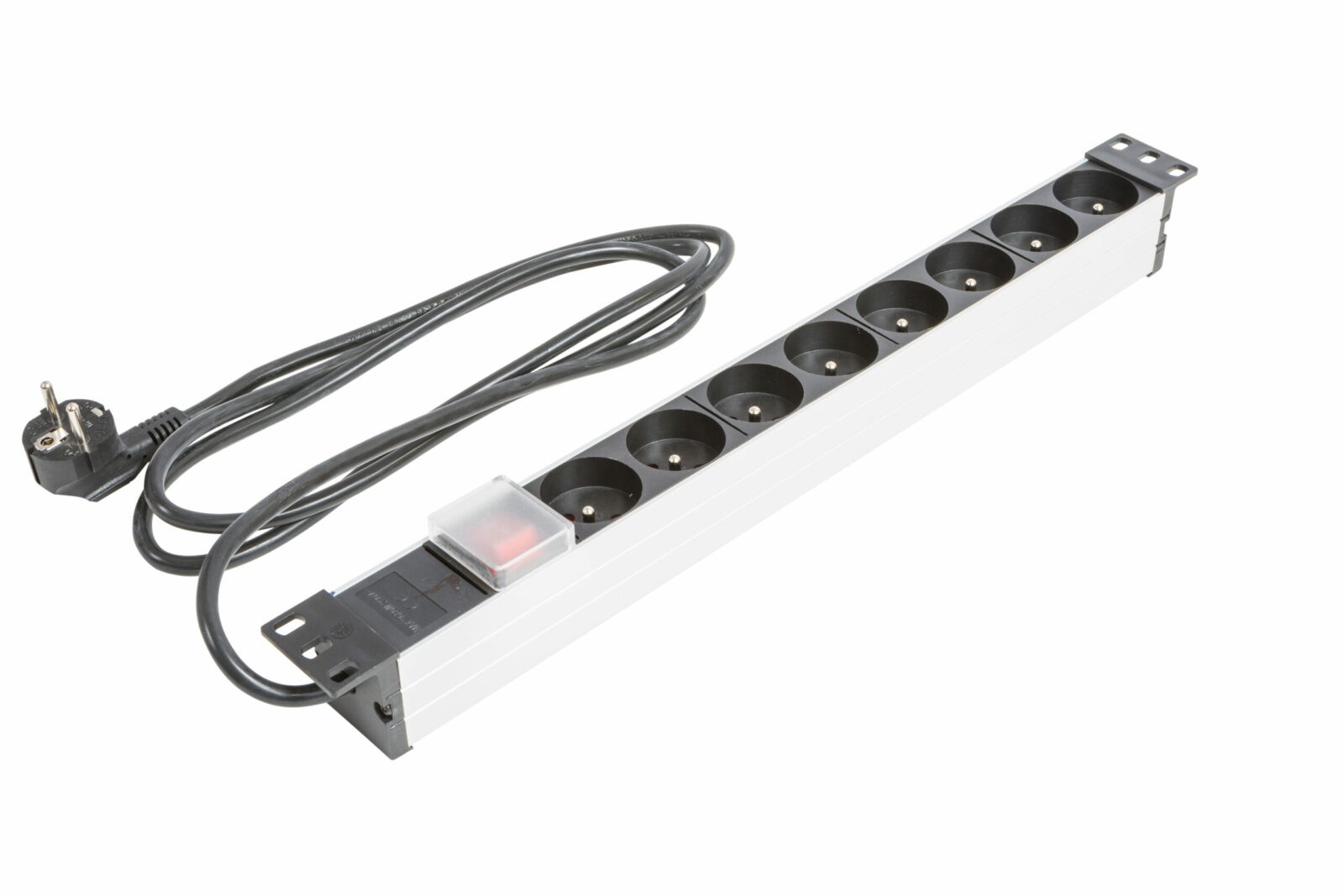 Multiprise 9 prises en aluminium résistant au feu plastique 1,8 m câble à  trois fils pour prise de courant : : High-tech